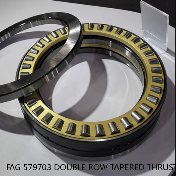 FAG 579703 DOUBLE ROW TAPERED THRUST ROLLER BEARINGS