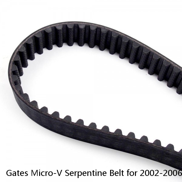 Gates Micro-V Serpentine Belt for 2002-2006 Toyota Camry 2.4L L4 Accessory ml